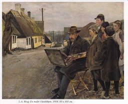 L.A.Ring i Brøndgade_web